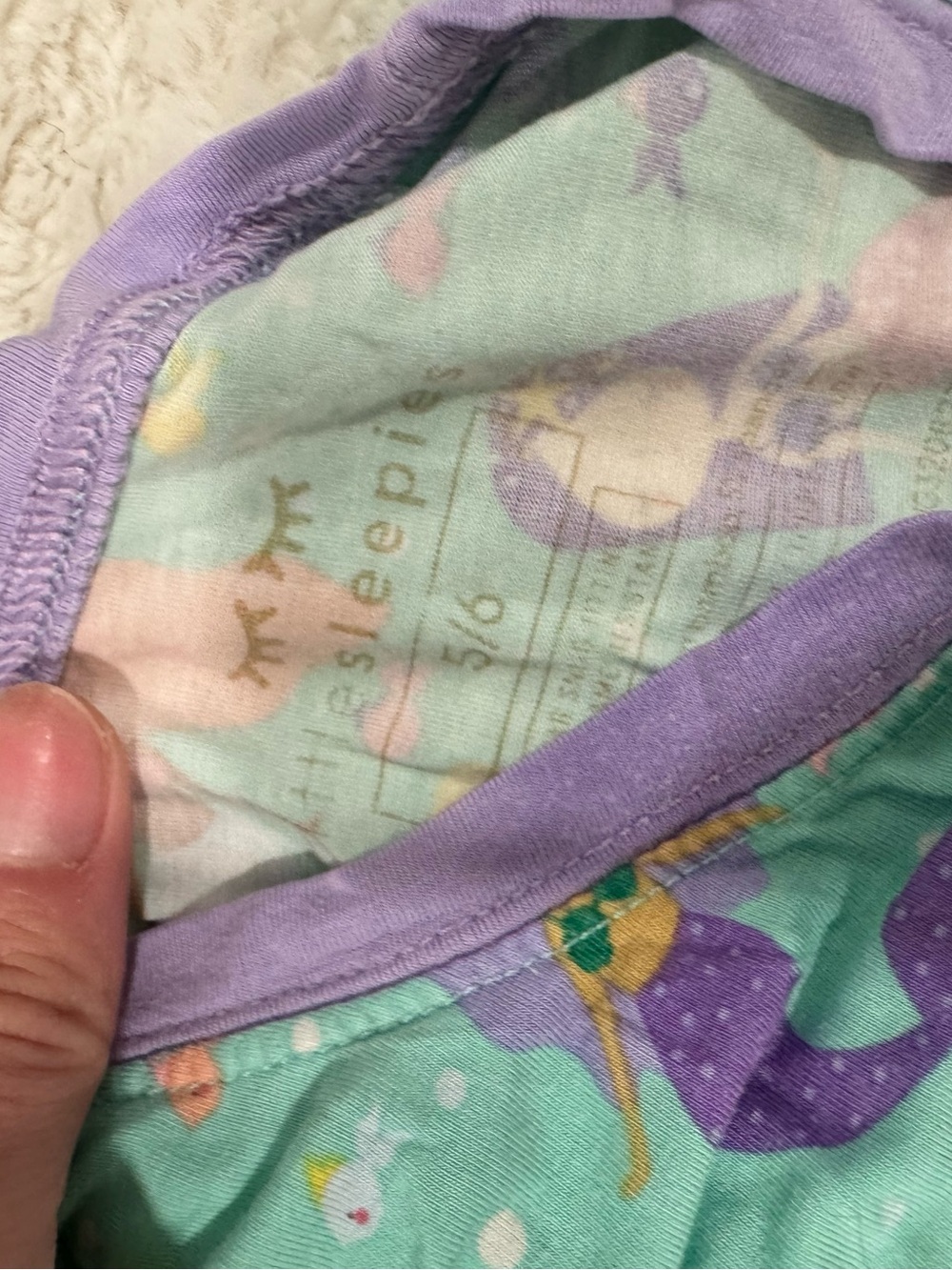 Little Sleepies Mermaid Magic 2 Piece Bamboo Pajamas - Picture 4 of 9